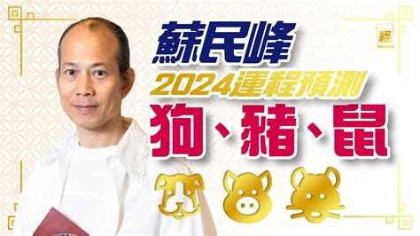 2024年生肖運程龍|蘇民峰2024龍年運程│12生肖運勢完整版+蘇民峰甲辰。